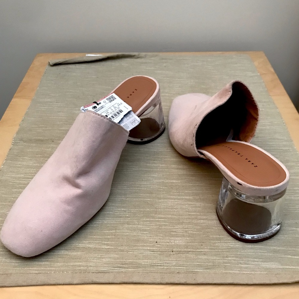 Zara pink heels.